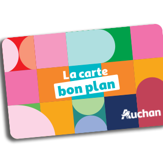 E-Carte Auchan - 50 €